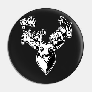 Deer Dad Pin