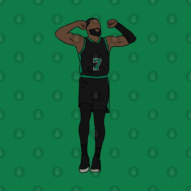 Jaylen Brown Flex by rattraptees