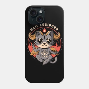 Hail Lucipurr Phone Case