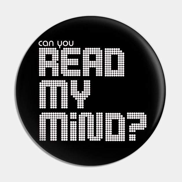 Can You Read My Mind? Pin by Sasyall