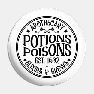 Potions and poisons Pin