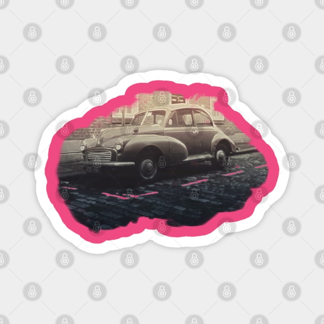 Vintage Car Magnet by verdammt