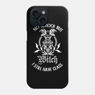 Witch class no school rpg gamer Phone Case