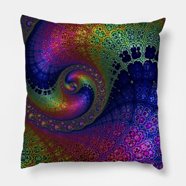 Boho Purple Pillow by Mistywisp