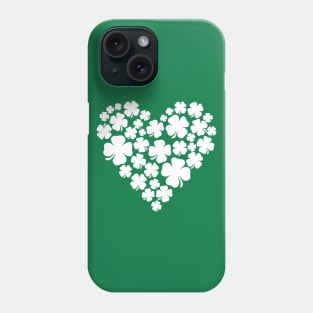 Shamrock Heart - St Patrick Day Phone Case