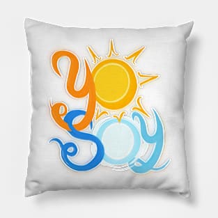 Sun and moon (I am) Pillow