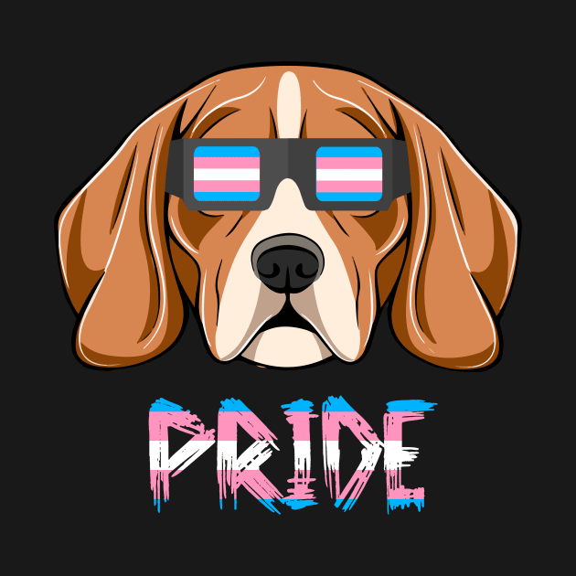 Beagles Transgender Flag Lgbt by MarrinerAlex