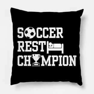 Soccer Rest Champion Pillow