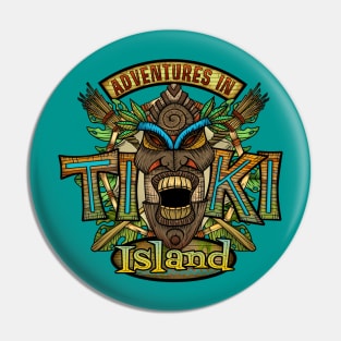 TIKI Island Pin