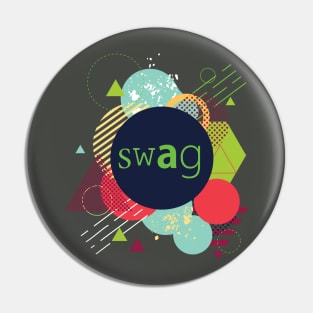 latest 2016 SWAG design abstract Pin