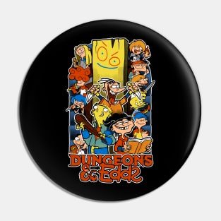 Dungeons and Edds - RPG 90s Animation Pin