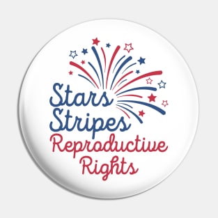 Stars Stripes Reproductive Rights Pin