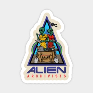 Alien Archivists (Logo) Magnet