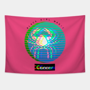 Cancer Black Girl Magic (zodiac sign) Tapestry