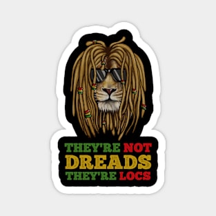 African Rasta Lion, Deadlocks, Jamaica Magnet