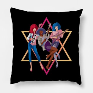 Jem and the holograms t-shirt Pillow