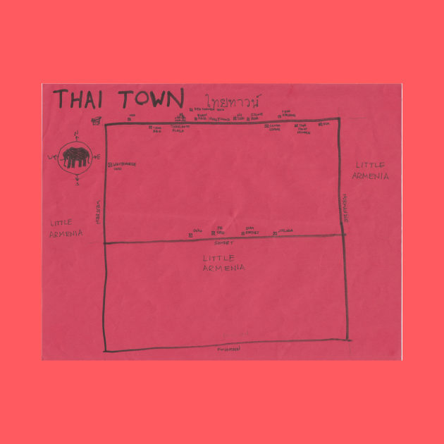 Thai Town by PendersleighAndSonsCartography