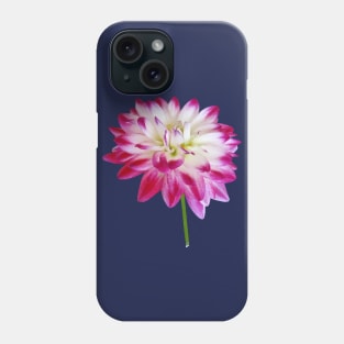 Dahlia Edged in Pink Phone Case