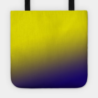 yellow blue texture Tote