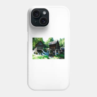 Mini Watermills on Pliva Lake Phone Case