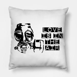 Love is in the air funny Pillow