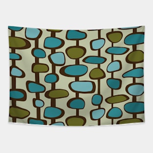 Mid Century Modern Design Tapestry