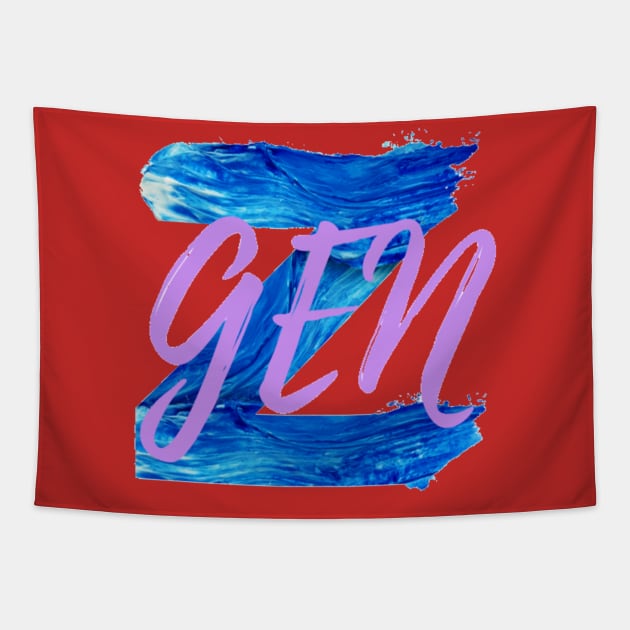 Gen Z Tapestry by Jo3Designs