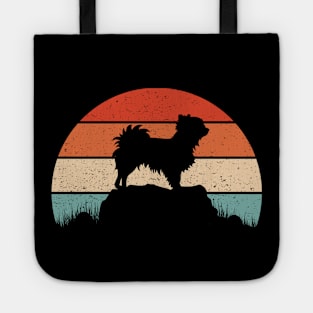 Chihuahua Sunset Retro Tote