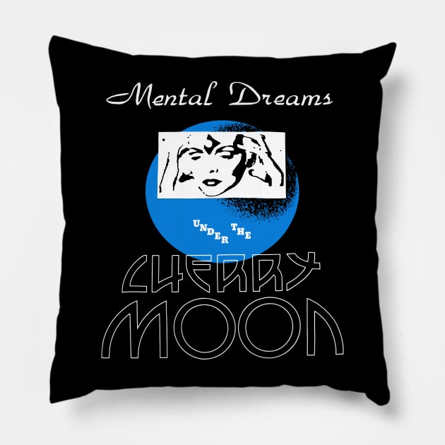 cherry moon Pillow by  ABHDArts