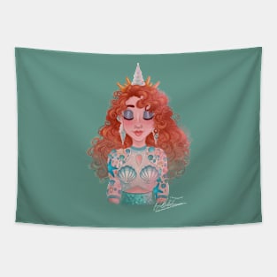 Fantasy Siren Tapestry