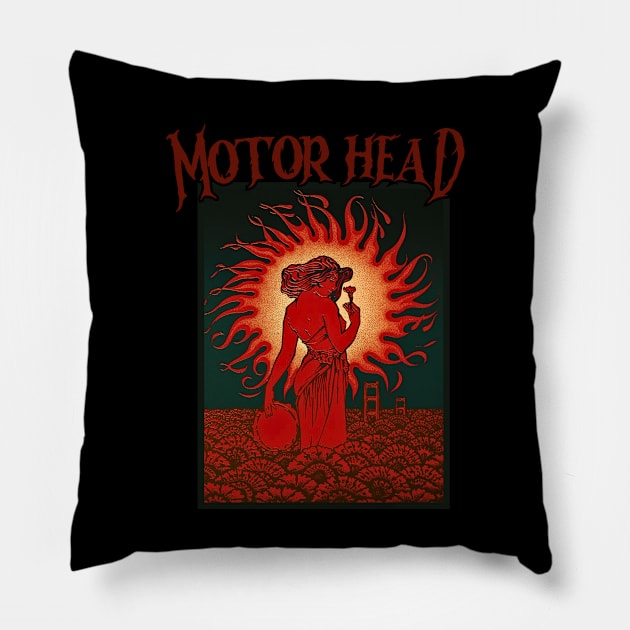 Motor Head Pillow by Tyler's