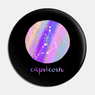 Capricorn sign Pin