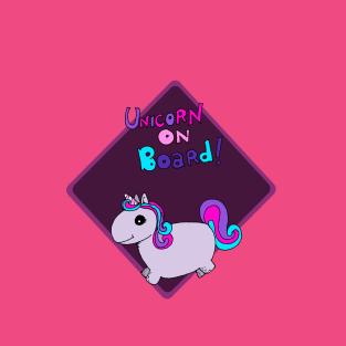 Unicorn on board T-Shirt