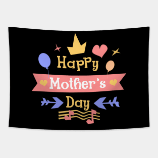 Happy Mothers Day Tapestry