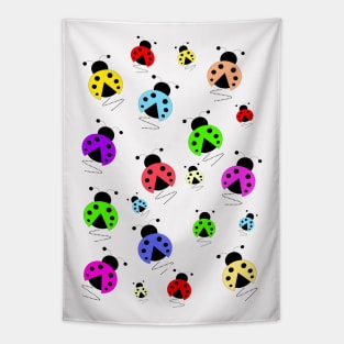 COLORFUL Ladybug Scatter Tapestry