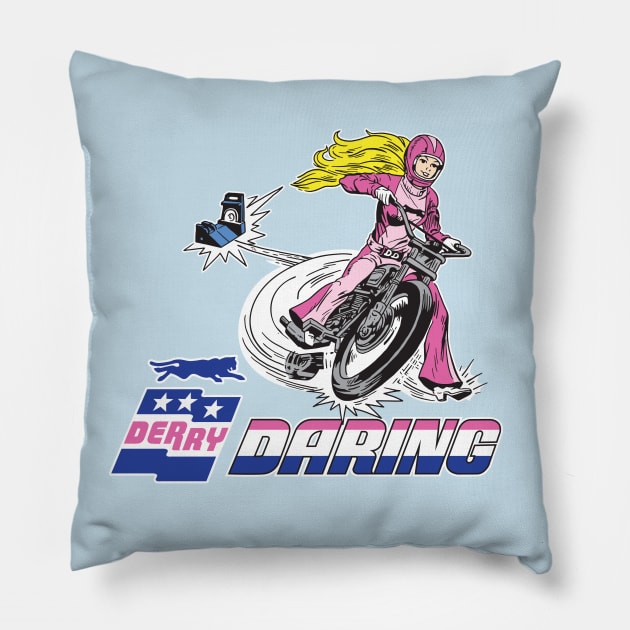 Derry Daring - Ideal Pillow by Chewbaccadoll