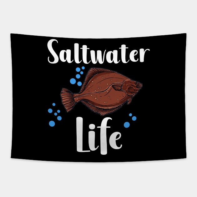 Saltwater Life Tapestry by maxcode