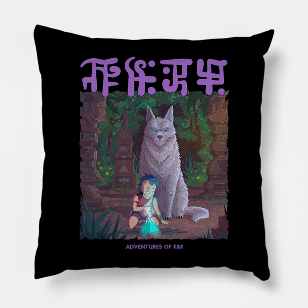 Adventure Begins Pillow by Sotuland