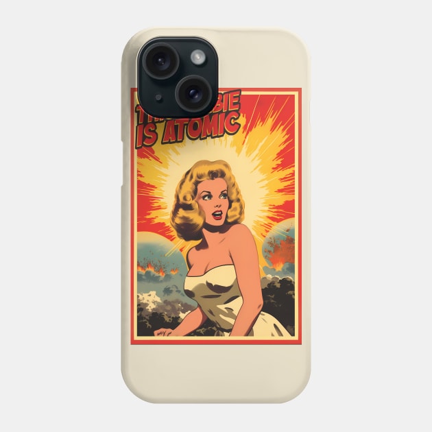 Atomic Barbie x Oppenheimer | Barbenheimer Phone Case by RetroPandora