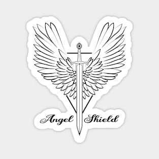 Angel Shield/Protector of the Garden Magnet