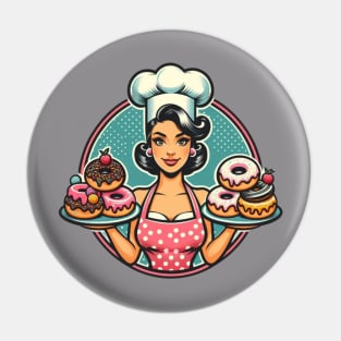 Donut Diva Pin