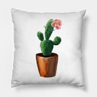 Cactus Print Pillow