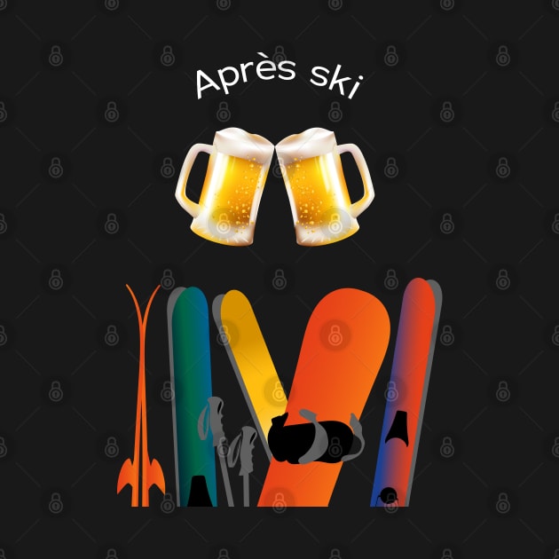 Apres ski beers by leewarddesign