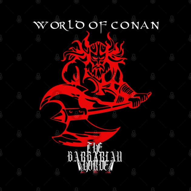 The Barbarian Horde by World Of Conan