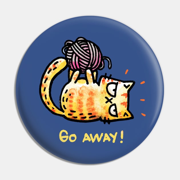 Go Away! Pin by Walmazan