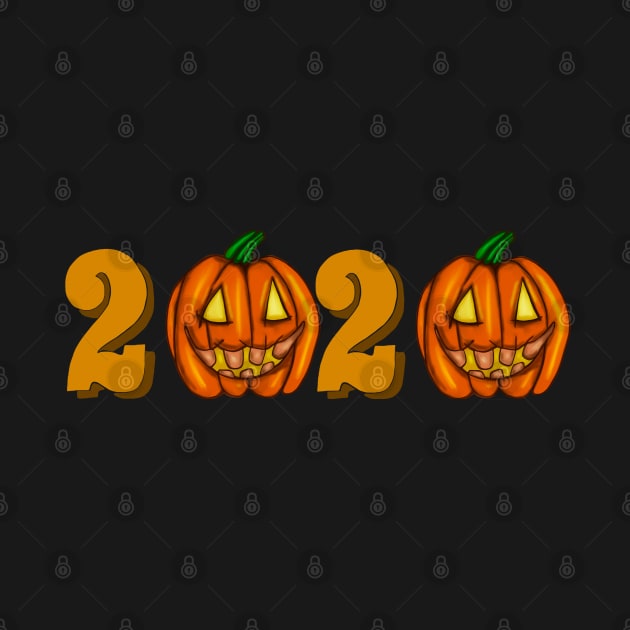 Halloween 2020 Pumpkins by wildjellybeans