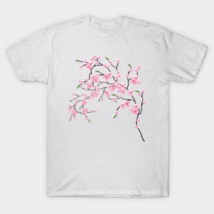 LesBirdsandBeads Cherry Blossom Youth Short Sleeve Graphic Tee Graphic T-Shirt (Multiple Colors)
