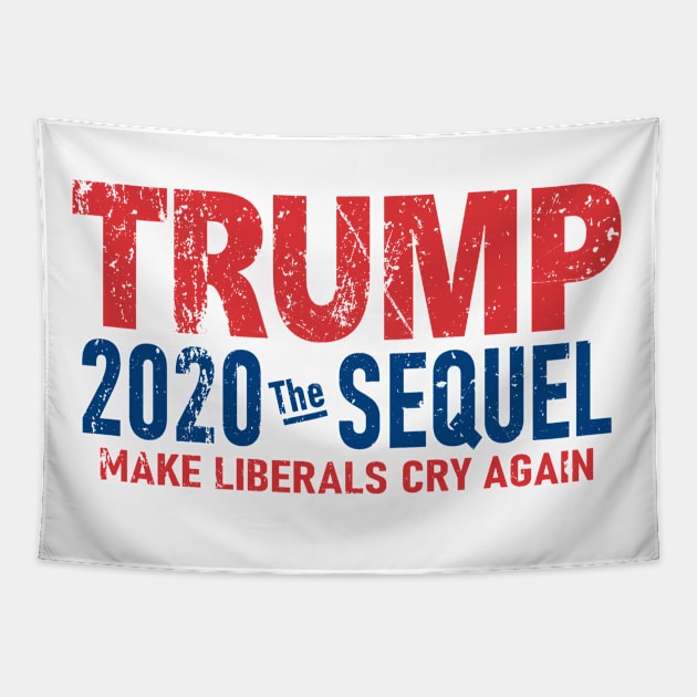 Vintage Trump 2020 The Sequel Tapestry by Etopix