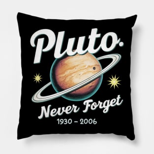 Pluto, Never Forget 1930 - 2006 Pillow