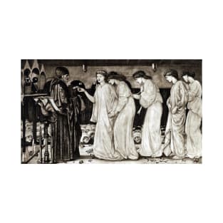 Edward Burne-Jones Princess Sabra Drawing the Lot T-Shirt